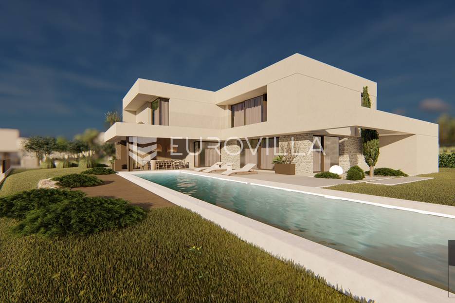 Istra, Kaštelir -  Labinci, moderna urbana vila NKP 175 m2 s velikom okućnicom - cover