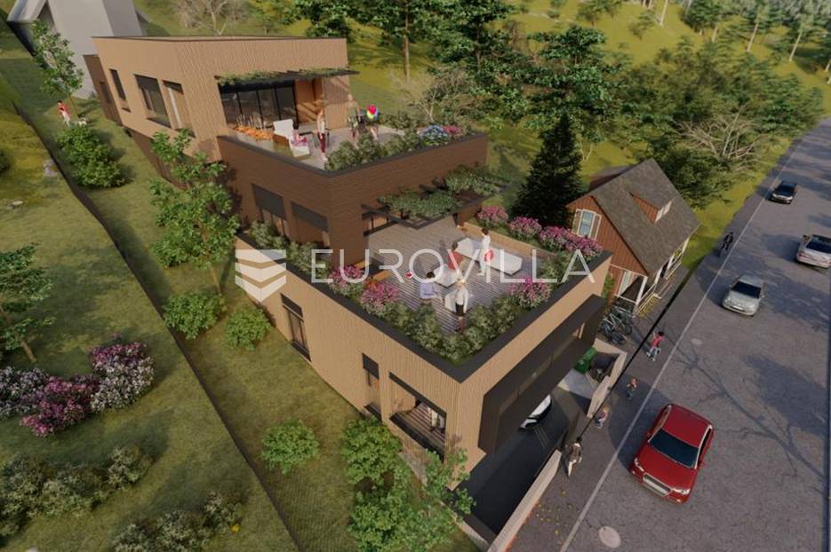 Zagreb, Gračanska cesta, NOVOGRADNJA, četverosoban stan NKP 98,88 m2 - cover