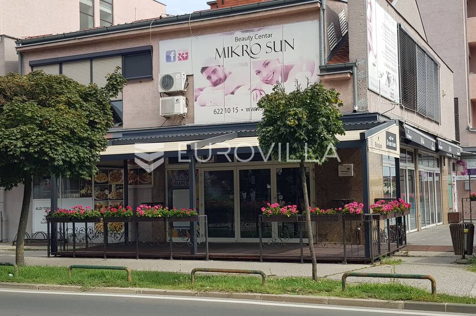 Velika Gorica Zagrebačka ulica odličan poslovni prostor 102m2 terasa najam - cover