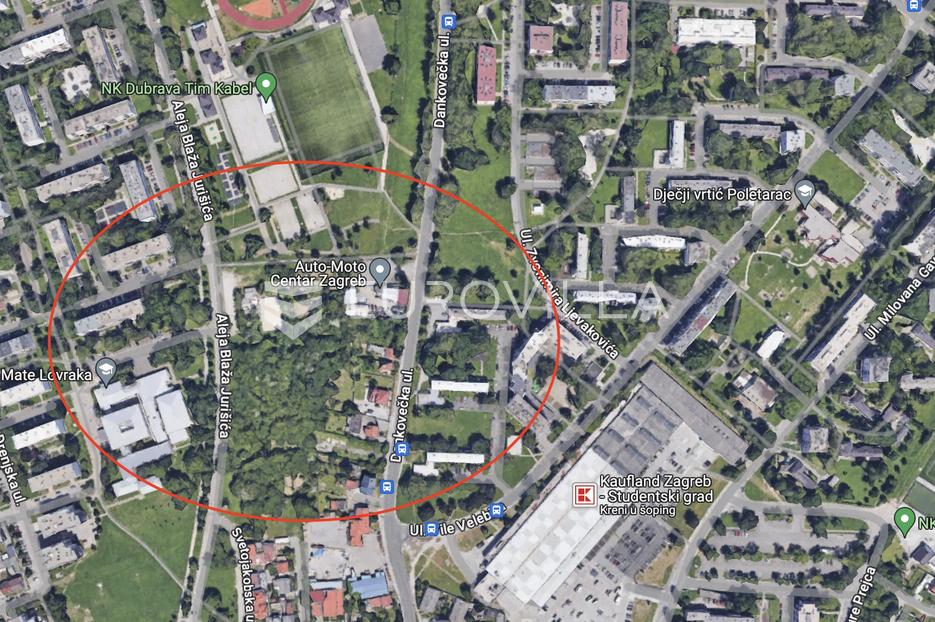 Zagreb, Dubrava, građevinsko zemljište 2390 m2 u R1 zoni - cover