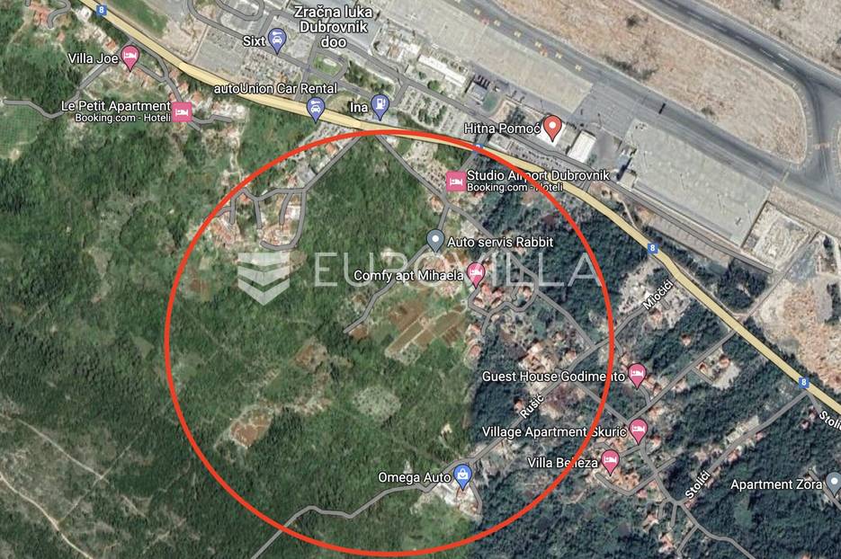 Dubrovnik, okolica - građevinsko zemljište 1.217 m2 - cover