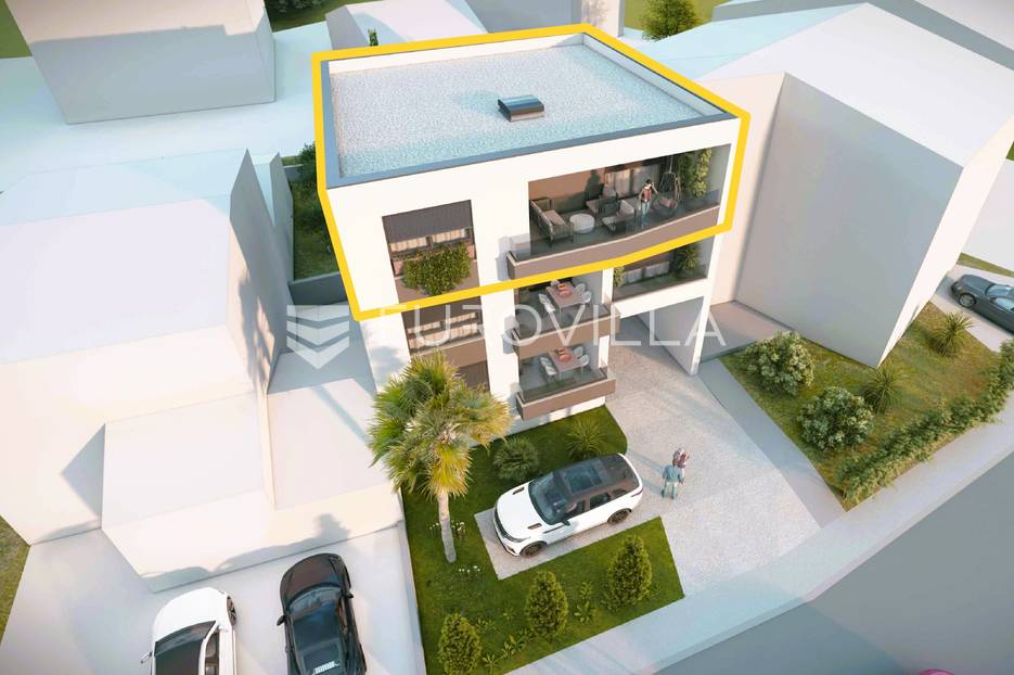 Pula, Nova Veruda, penthouse, drugi kat, NKP 103 m2, lođa, parking, 700 m od mora - cover
