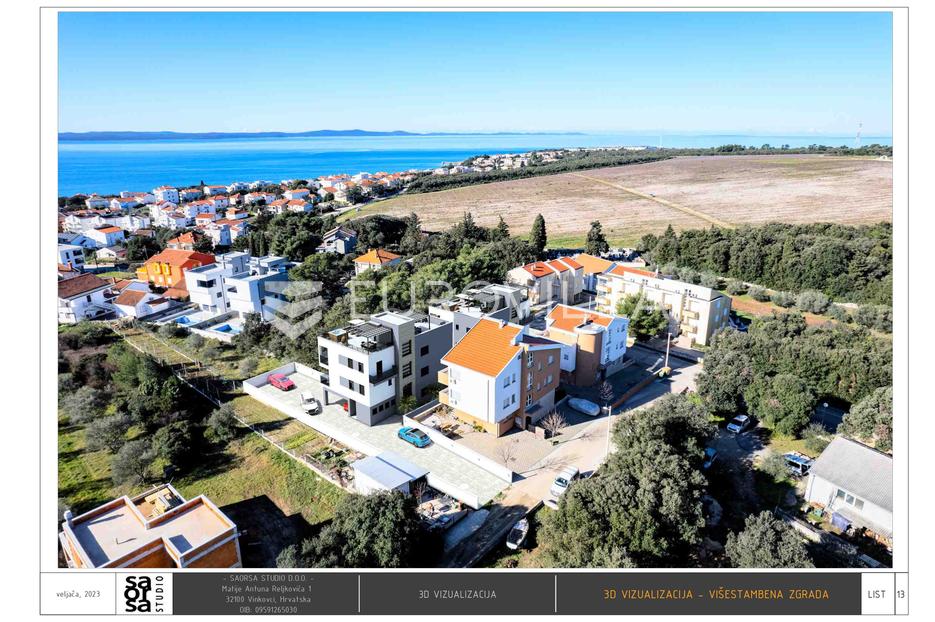 Zadar, Petrčane, dvosoban stan na lijepoj lokaciji blizu mora - cover