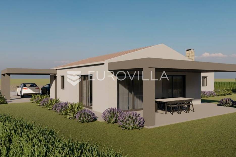 Istra, Rakotule, građevinsko zemljište s pravomoćnom građevinskom dozvolom, 1446 m2 - cover