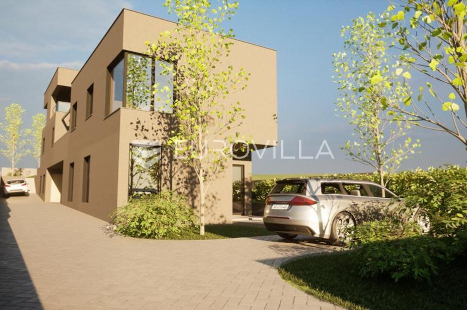 Zagreb, Bijenik, moderna četverosobna dvojna kuća NKP 151,08 m2 - cover