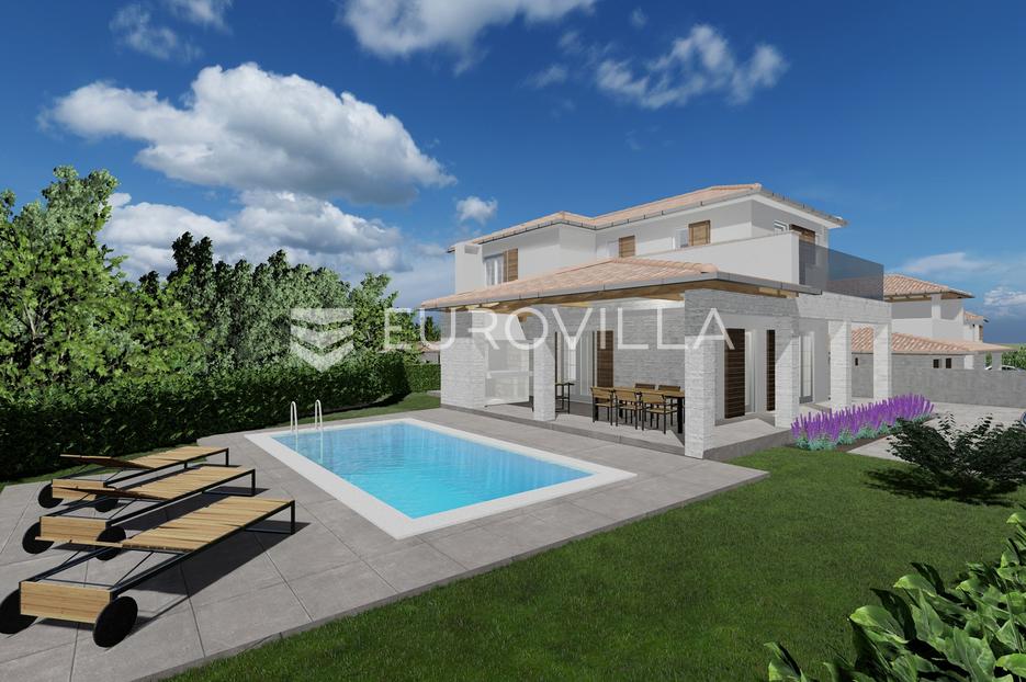 ISTRA, Svetvinčenat, Cukrići – vila NKP 155 m2, terasa s ljetnom kuhinjom, bazen, 2 parkirna mjesta - cover