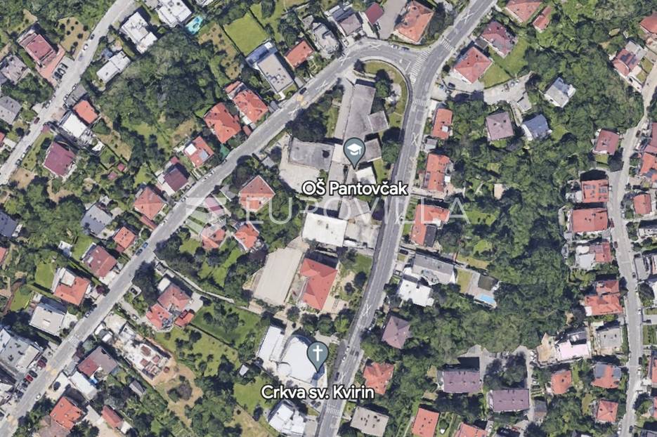 Zagreb, Pantovčak zemljište sa starom kućom na atraktivnoj lokaciji - cover