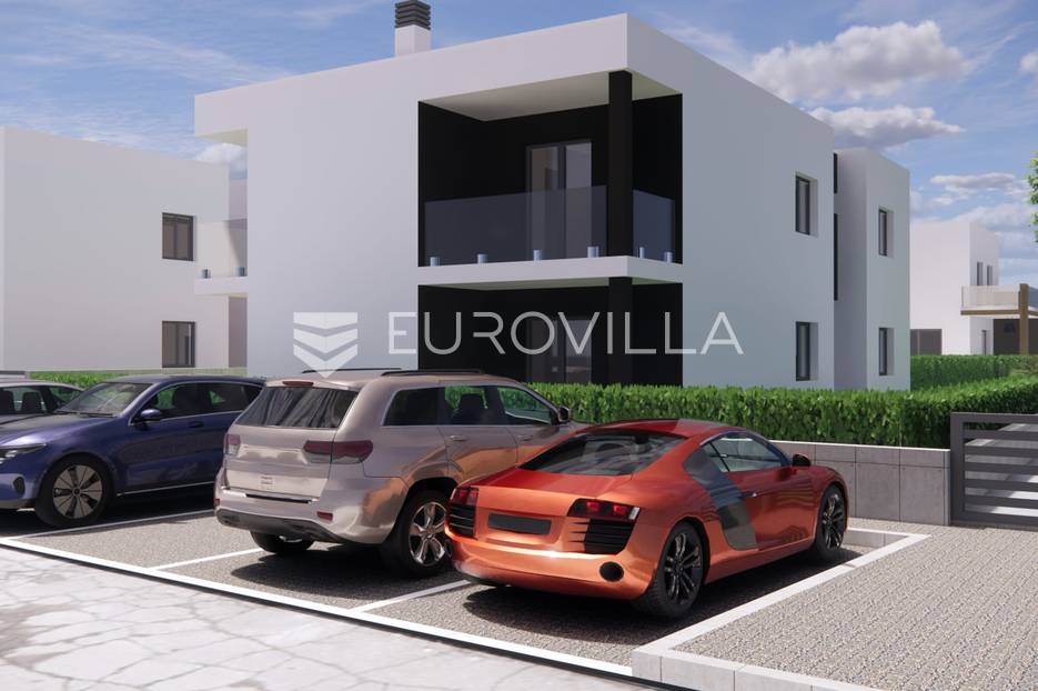 Poreč, dvosobni stan s vrtom i parking mjestom, NKP 72 m2 - cover