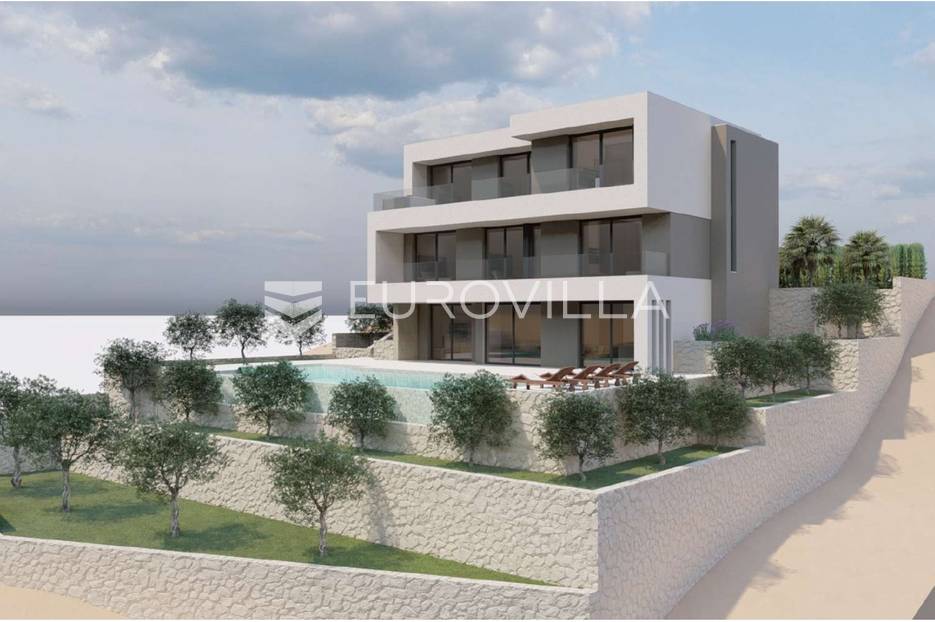 Brela, vila s bazenom i panoramskim pogledom - cover