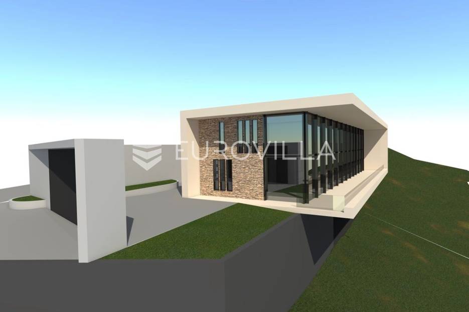 Sveta Nedelja, građevinsko zemljište 2100m2 za gradnju urbane vile - cover