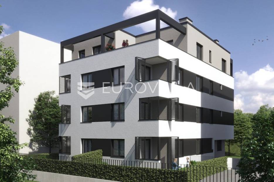Zagreb, Knežija, četverosoban penthouse 128m2 NOVOGRADNJA - cover