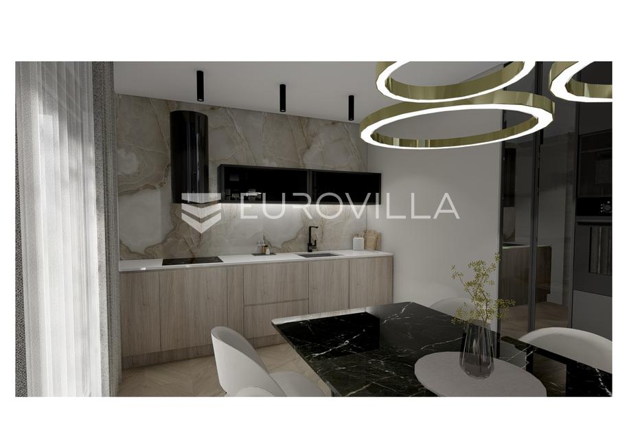 Zadar Petrčane, dvosoban stan s krovnom terasom i pogledom na more - cover