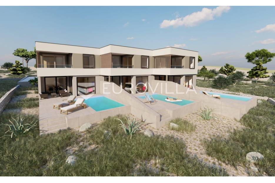 Primošten, trojna vila s prekrasnim pogledom na more - cover