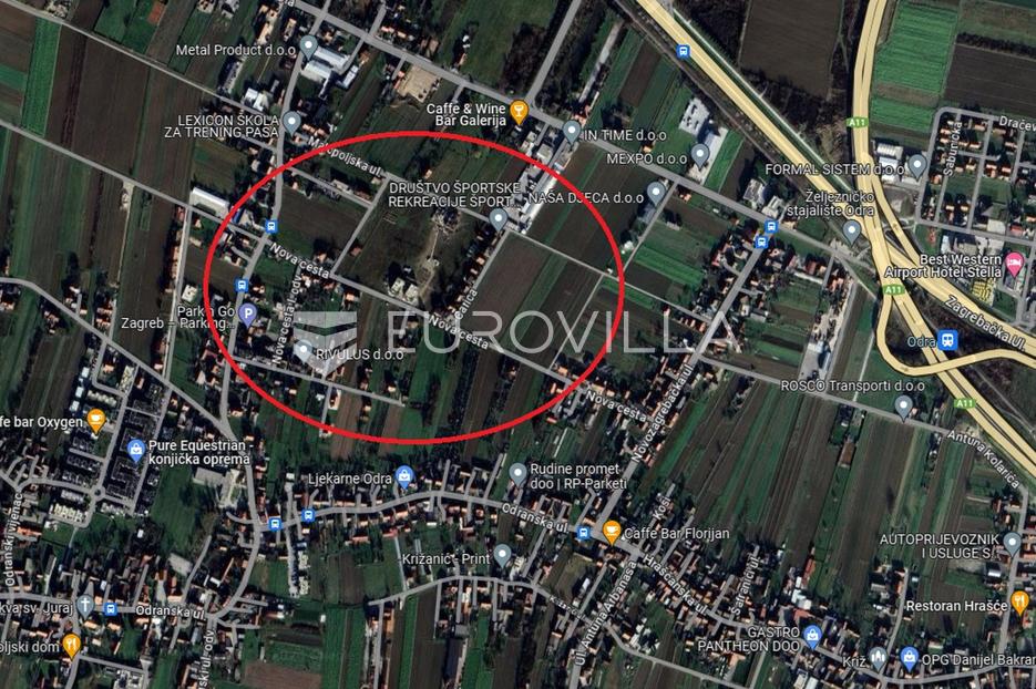 Zagreb, Odra, građevinsko zemljište 2439 m2 - cover