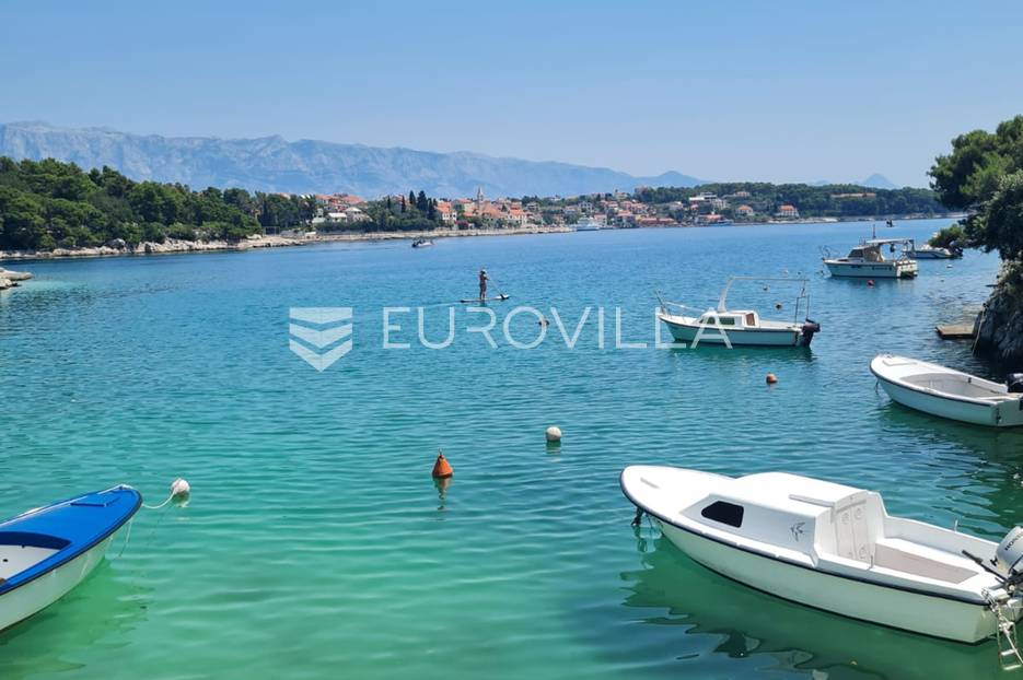 Sumartin, građevinsko zemljište s pogledom na more, 720 m2 - cover