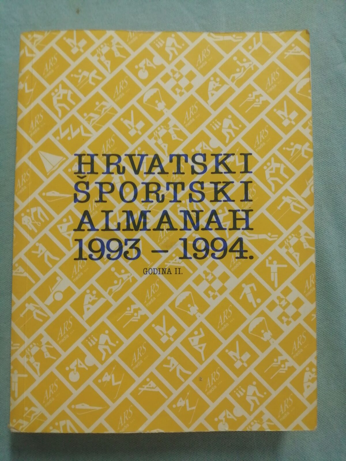 Hrvatski športski almanah 1993-1994. - cover