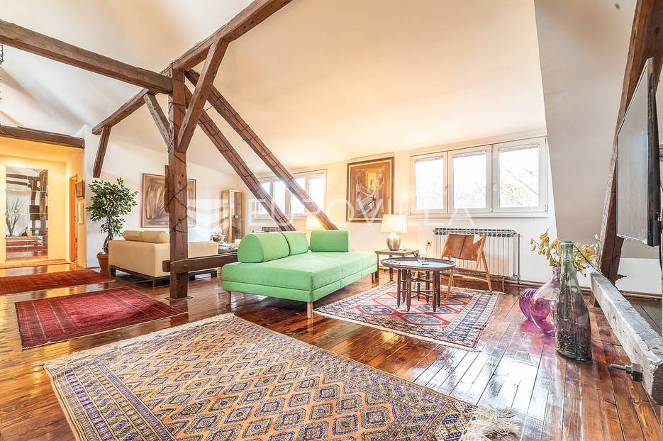 Zagreb, Maksimir prostran trosoban stan u potkrovlju NKP 140 m2 - cover