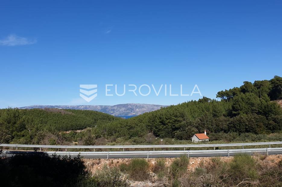 Hvar, Jelsa poljoprivredno zemljište s pogledom na more - cover