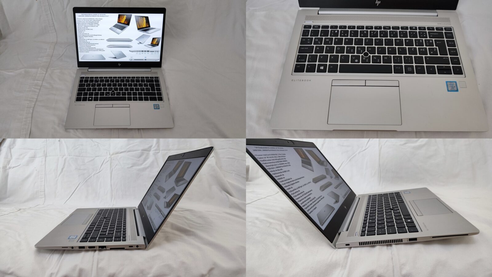HP EliteBook 840 G5, i5-8350U, 14"FHD, 16GB DDR4, 1000GB NVMe - cover