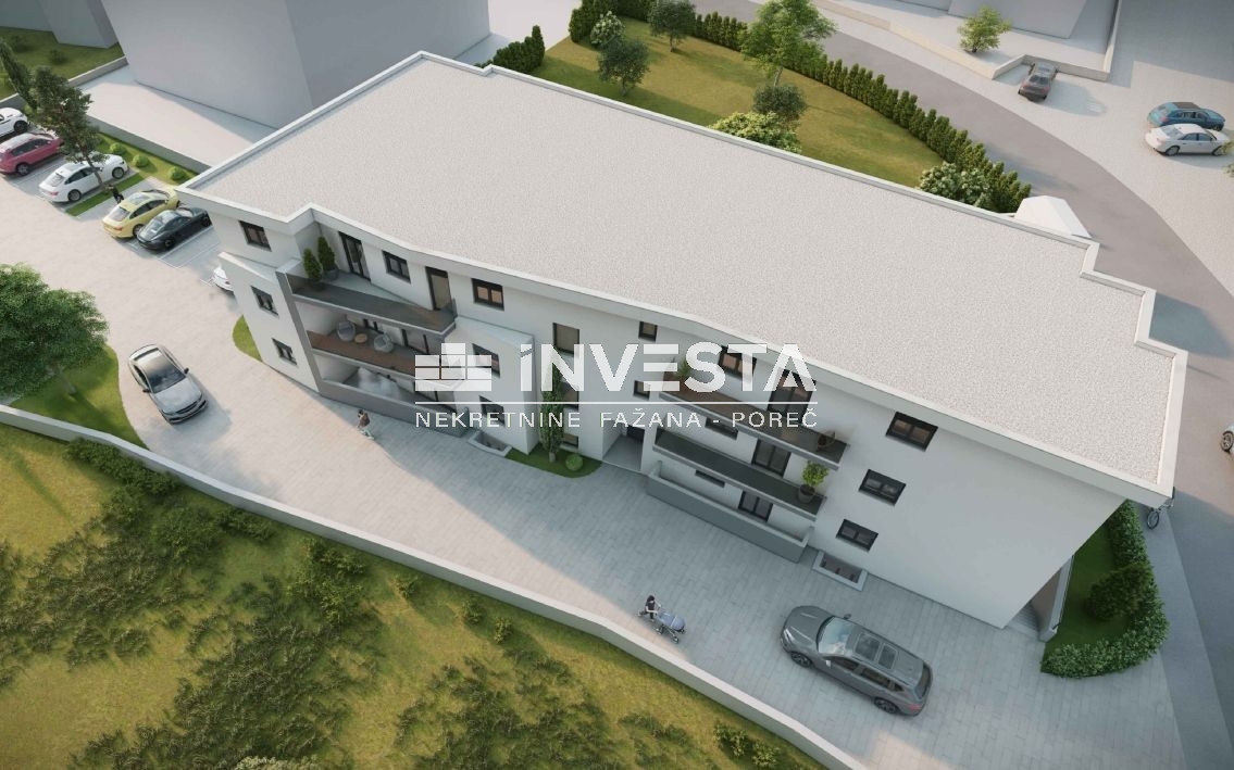 Štinjan, garsonijera na 1. katu novogradnje, parking, blizina mora - cover