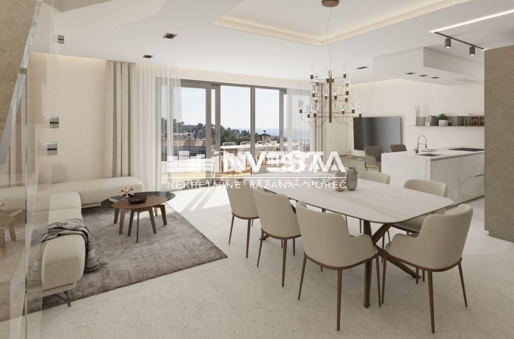 Rovinj, luksuzni dvoetažni penthouse, 3SS+DB, top lokacija! - cover