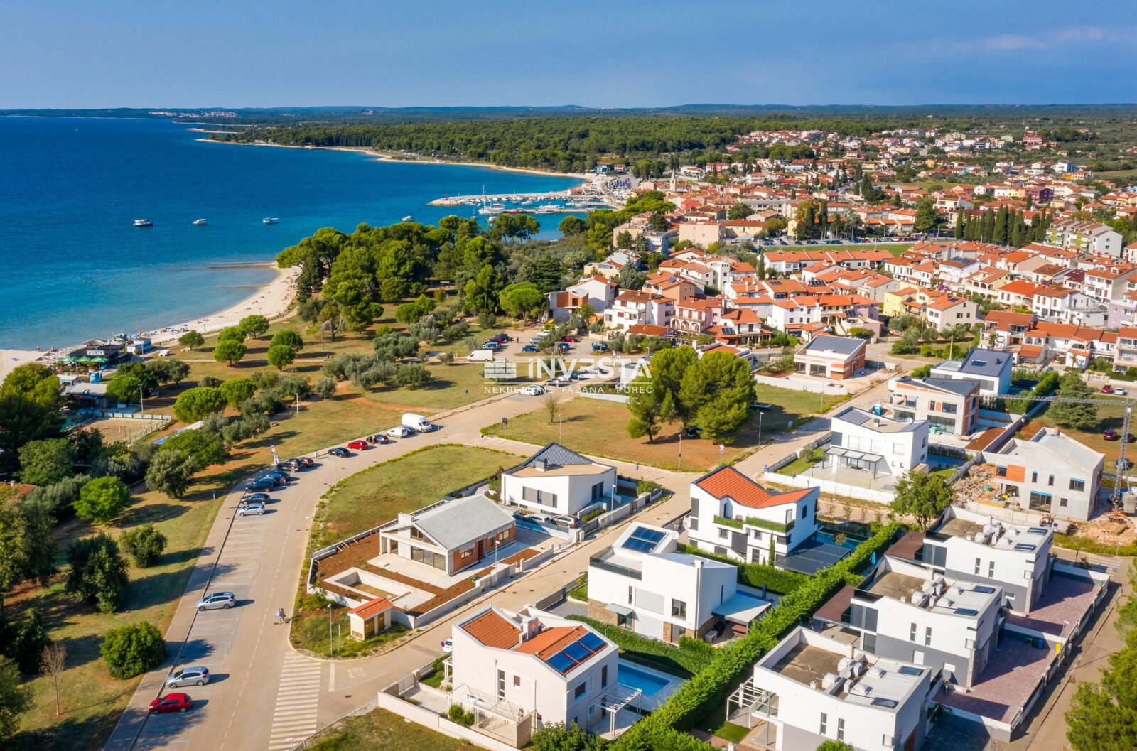 Fažana, luksuzna vila, pogled more, 70 m od prekrasnih plaža i šetnice - cover