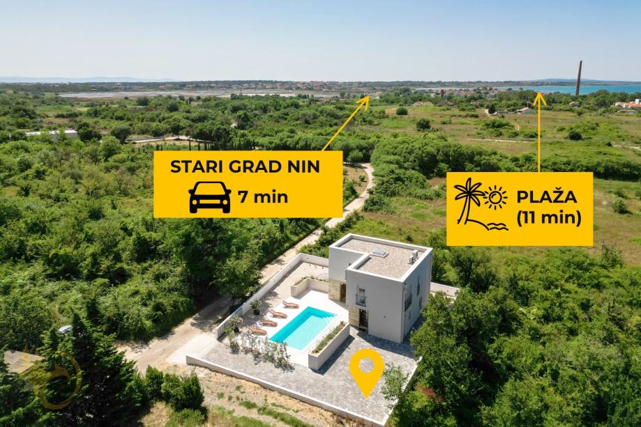 NIN, Grbe – KUĆA – 115 m2 (11 min od plaže) (prodaja) (prodaja) - cover