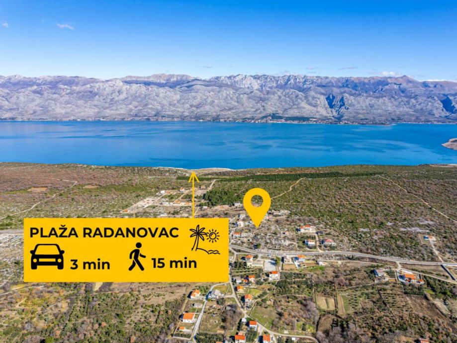 Građevinsko zemljište – Ražanac, Jovići – 1,433 m2 (3 min do plaže) - cover