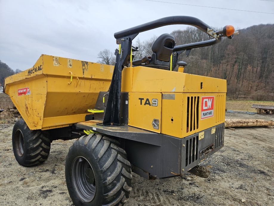 MeCalac TA9 , 2018 , 9tona , jcb mašina i getribe , moguč NAJAM - cover