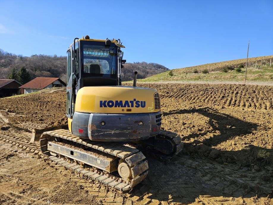 komatsu pc80, odlično stanje , 3x žlica - cover