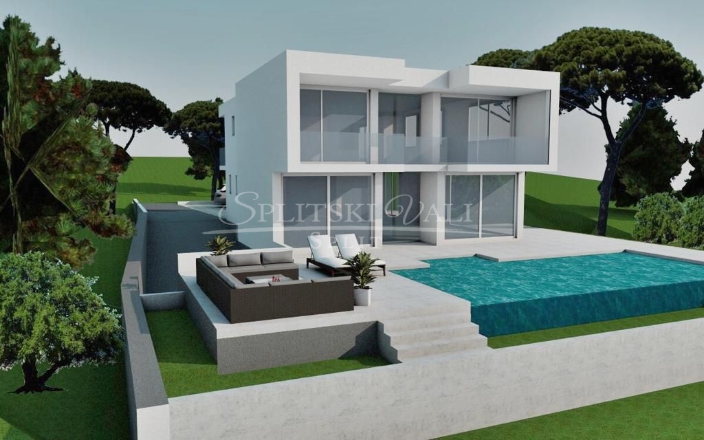 TROGIR-OKRUG GORNJI-ZEMLJIŠTE 700m2 S GD - EKSKLUZIVA! - cover