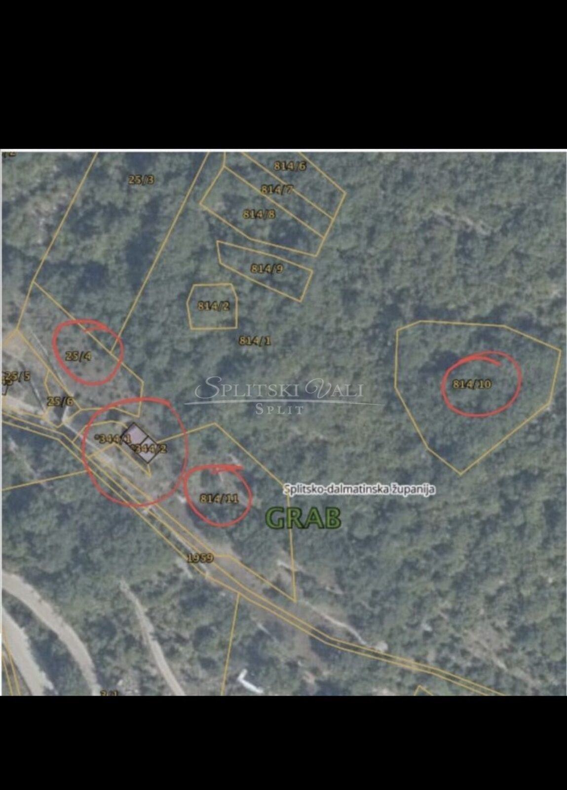 Prodaju se 4 građevinskih zemljišta ukupne površine cca 3000m2. - cover