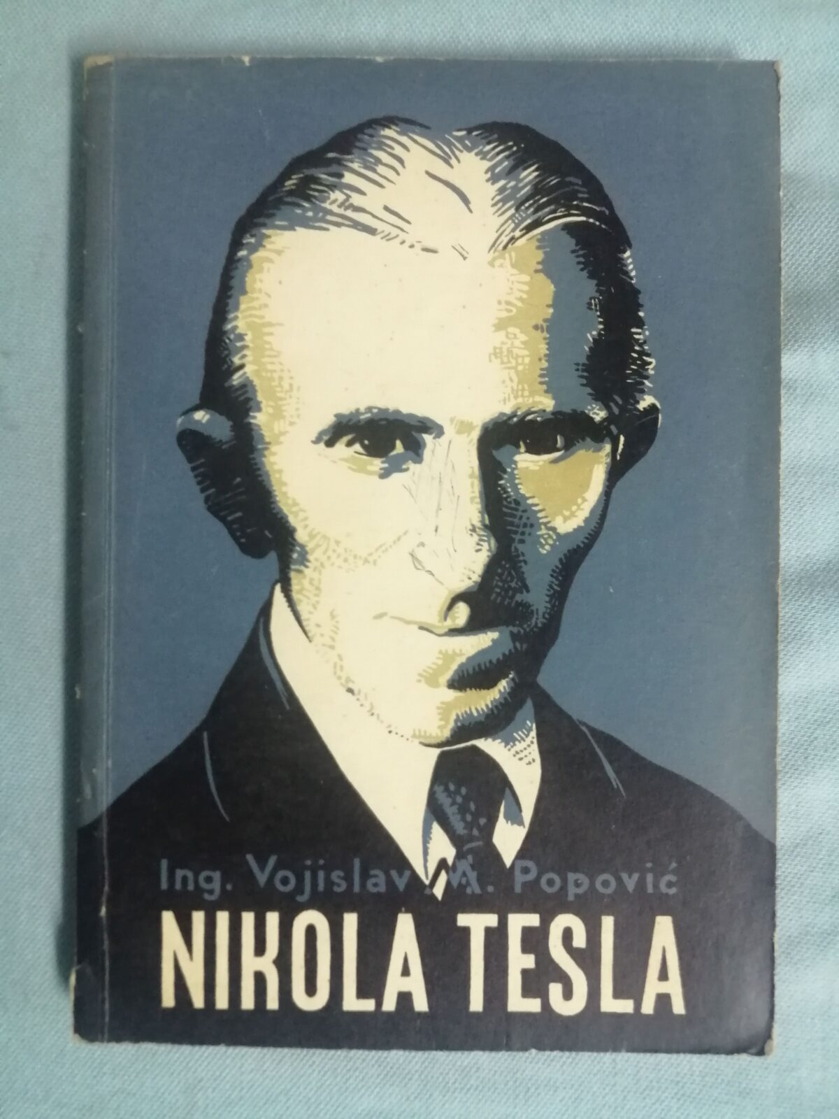 Vojislav M. Popović – Nikola Tesla - cover