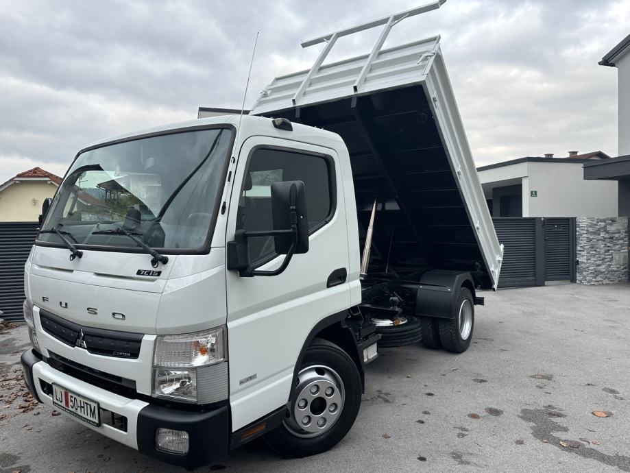 Mitsubishi Fuso CANTER 7C15 NOV MULLER KIPER 3 STRANI SLO. ODLIČAN, 2016 god. - cover