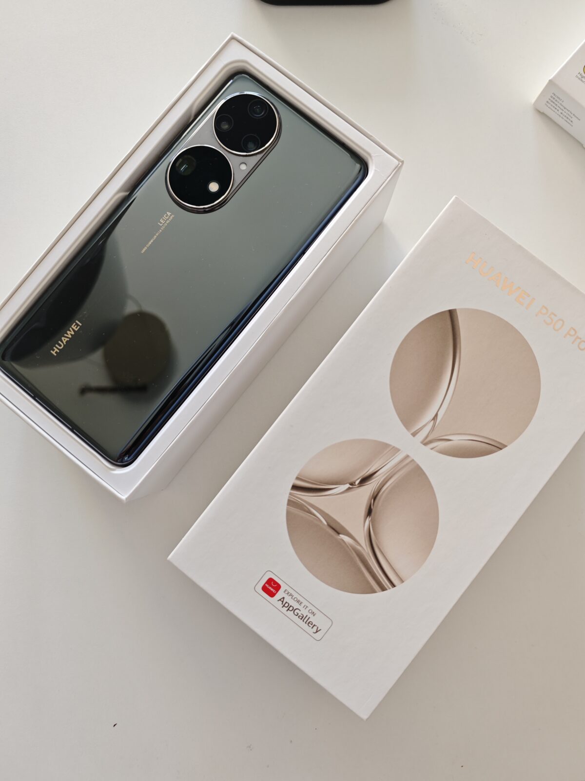 Huawei P50 Pro 256 GB Top - cover