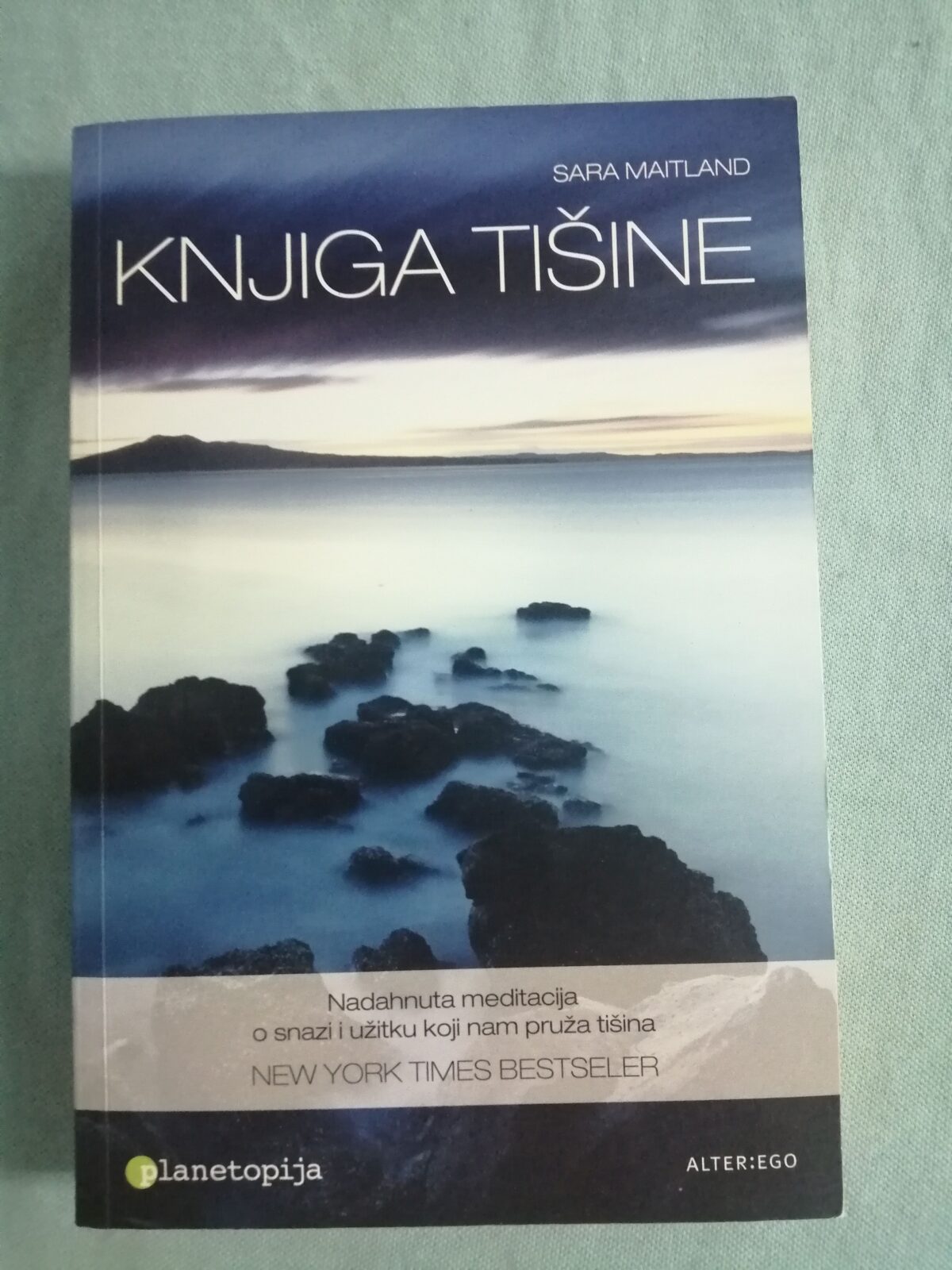 Sara Maitland – Knjiga tišine : Nadahnuta meditacija - cover