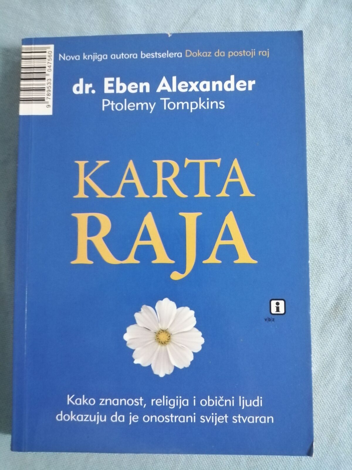 Eben Alexander – Karta raja [B46] - cover