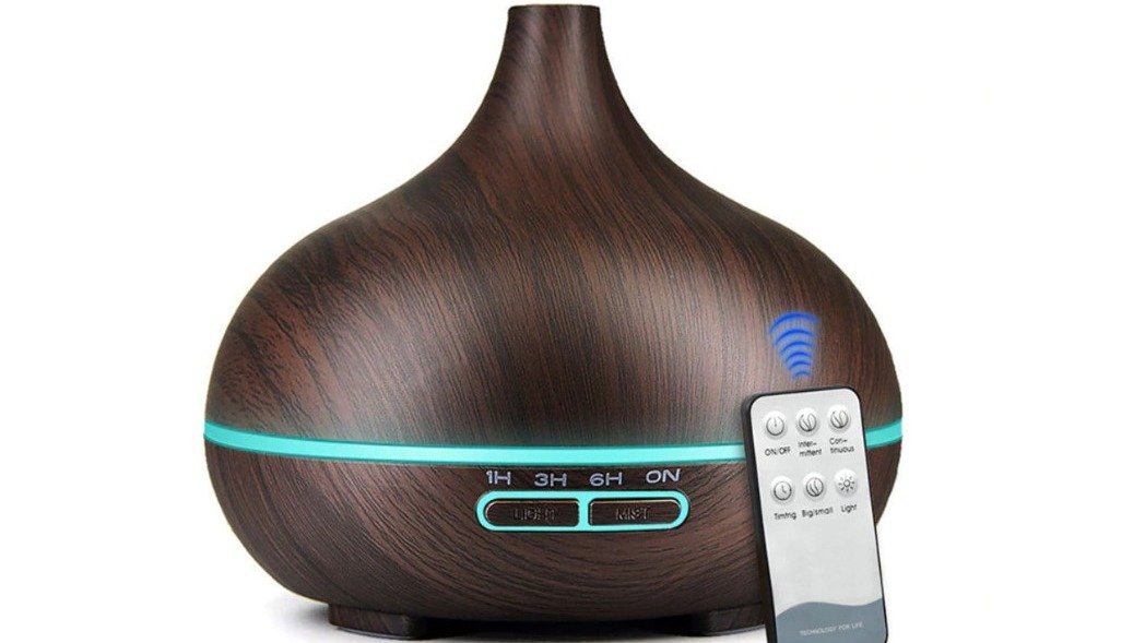 Aroma difuzor 550ml  LED boja + daljinski - cover