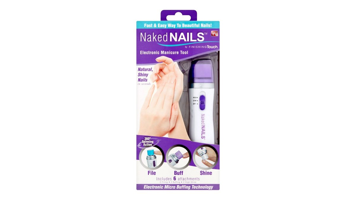 Naked nails brusilica za nokte - cover