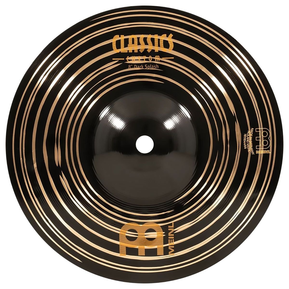 MEINL CC8DAS CLASSICS CUSTOM DARK SPLASH - cover