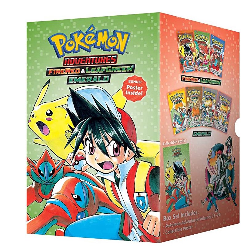 Pokemon Adventures FireRed & LeafGreen Box Set - cover
