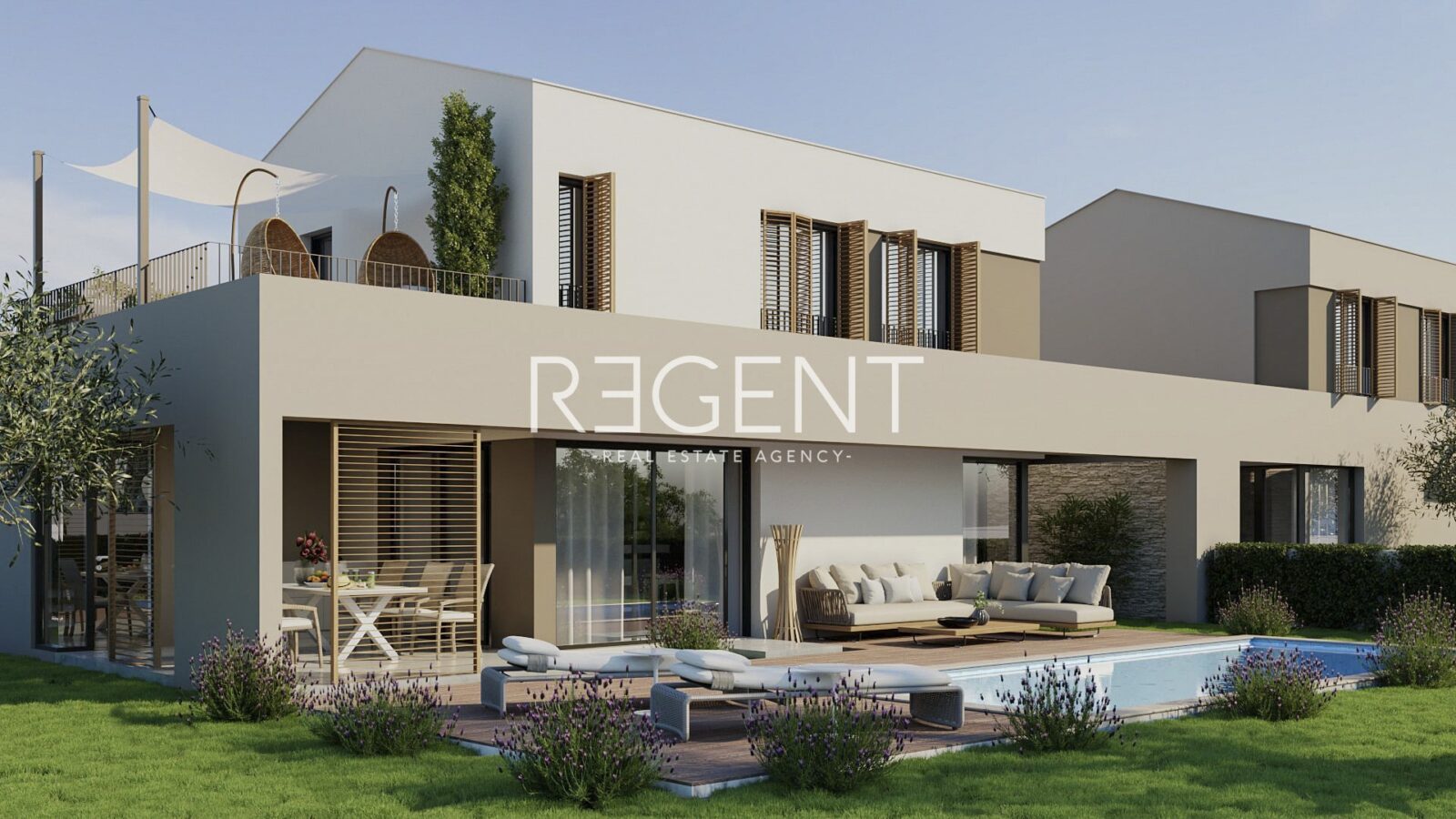 Istra, Poreč - Moderna vila s bazenom 165 m2 - cover