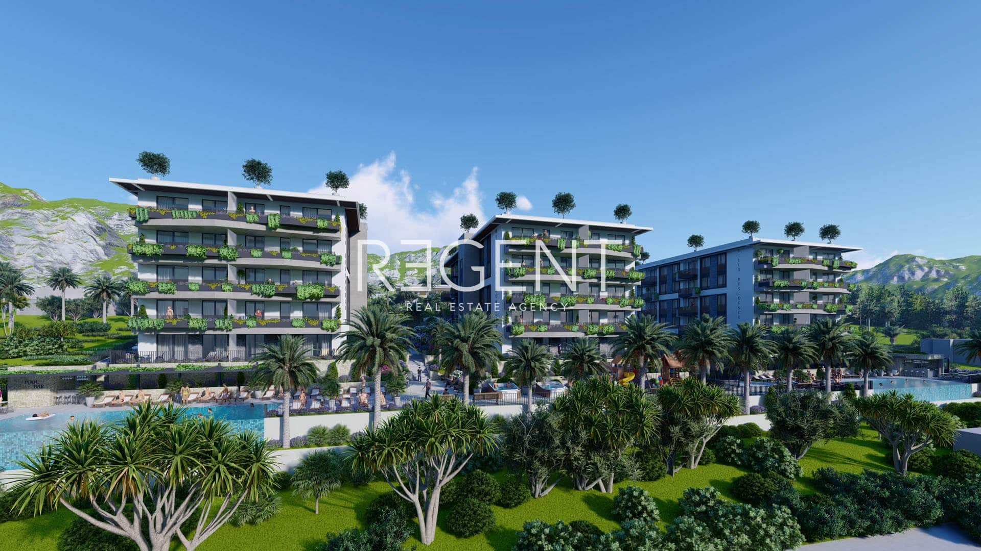 Makarska – Moderan dvosoban stan u stambeno-luksuznom kompleksu 70 m2 - cover