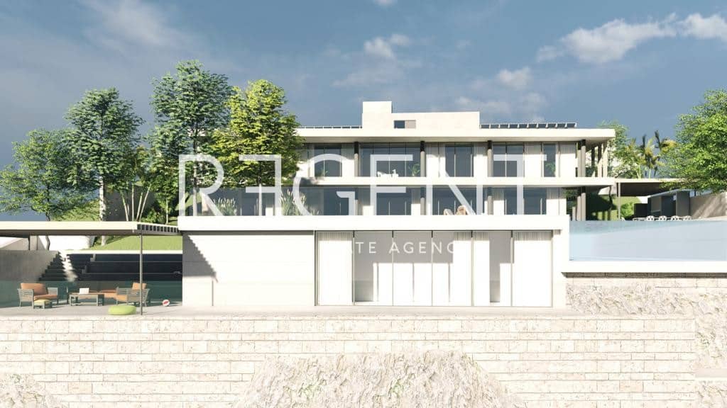 Opatija - Građevinsko zemljište s projektom i dozvolom prvi red uz more - cover