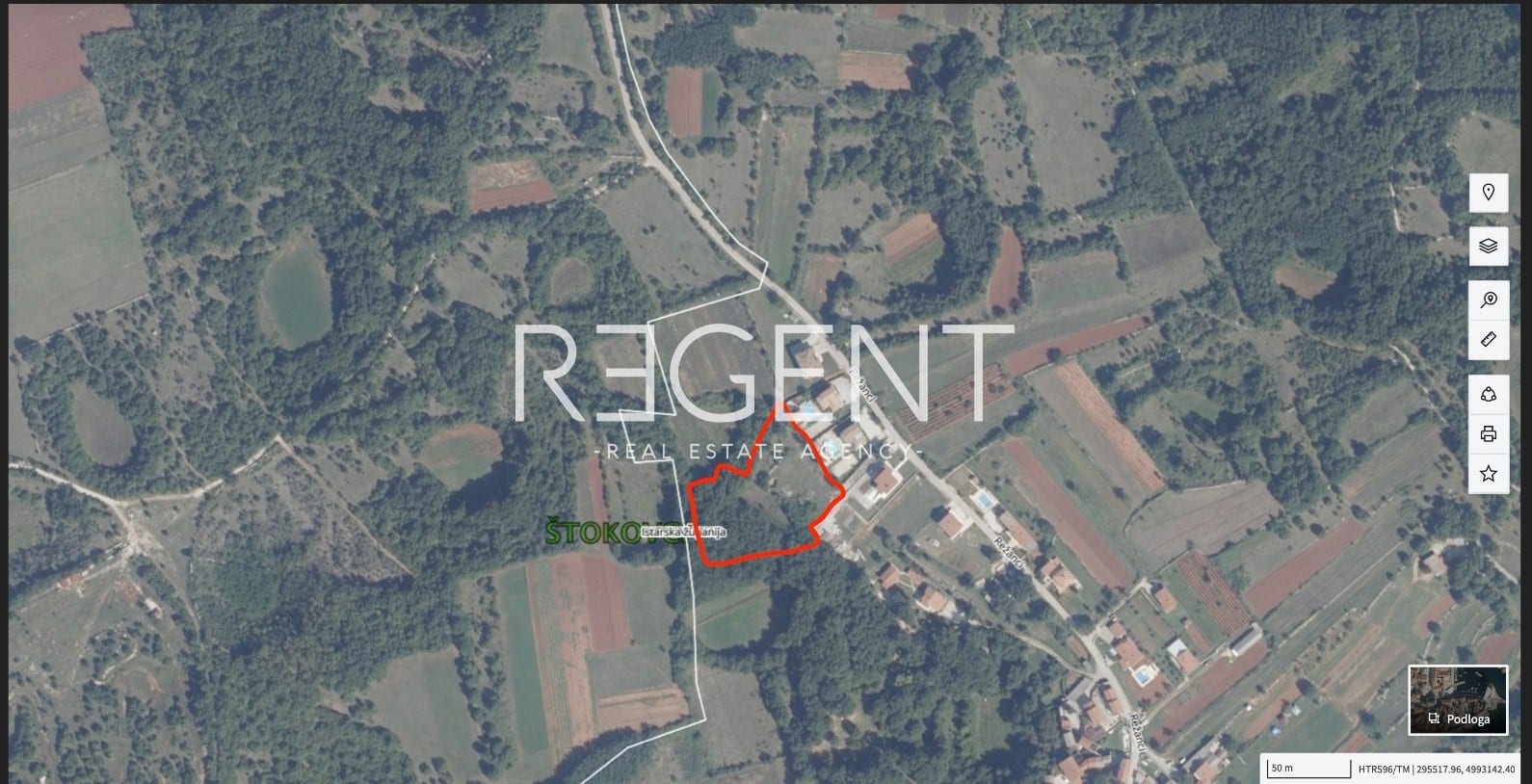 Istra, Svetvinčenat – Zemljište 5.000m² za izgradnju luksuznih villa - cover
