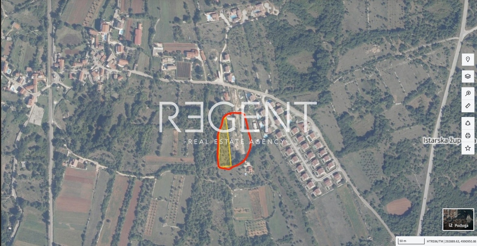 Istra, Svetvinčenat – Zemljište 11.800m² za izgradnju luksuznih villa - cover