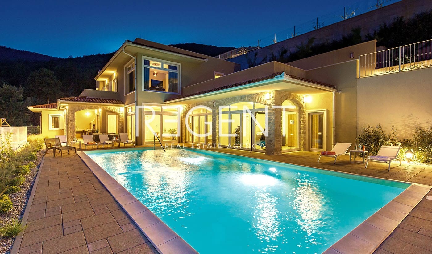 Opatija, Veprinac – Luksuzna vila na parceli od 1076 m2 - cover