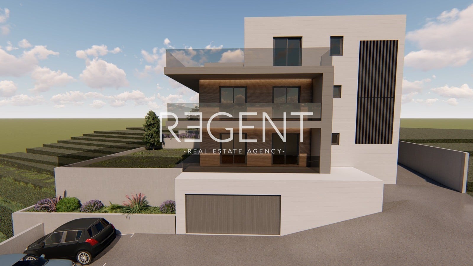 Zagreb, Maksimir, Donji Bukovac - Moderan penthouse u izgradnji 115 m2 - cover