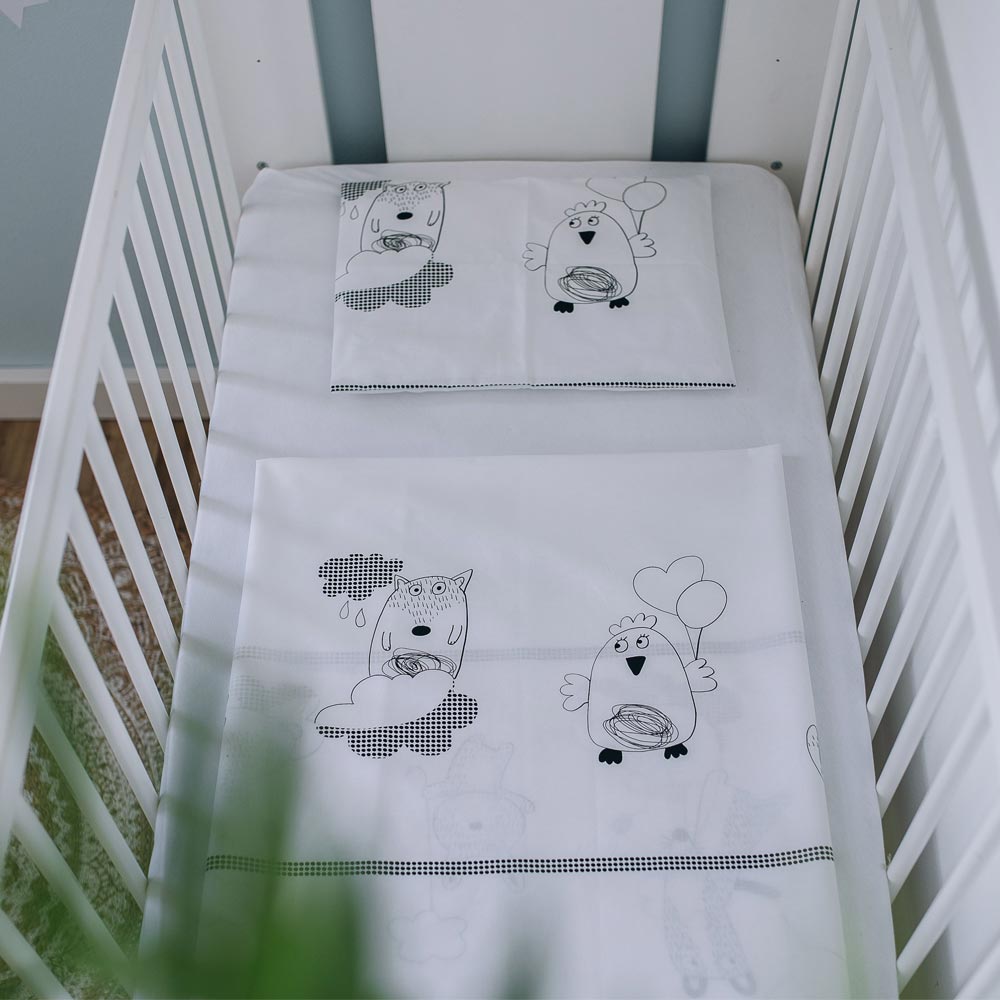 AP Posteljina ljetna 3 dijela, Ljupke životinje - cover