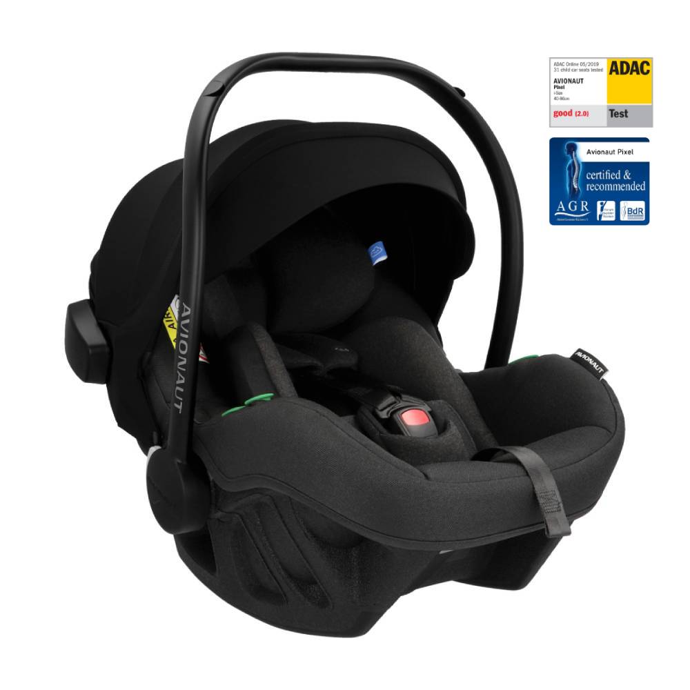 Autosjedalica Avionaut Pixel PRO 2.0 C (40-86 cm, 0-13 kg), Black - cover